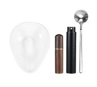 Ruarby Distributeur de café pratique - Flacon pulvérisateur - Plateau de pesée - Cuillère en métal - Convient pour une préparation précise du café