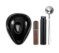 Ruarby Distributeur de café pratique - Flacon pulvérisateur - Plateau de pesée - Cuillère en métal - Convient pour une préparation précise du café