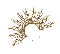 Ruarby Élégant bandeau médusas en forme de serpent doré - Décoration portable pour les amateurs de mythologie et les amateurs de costumes - Tenues élégantes - Couronne de Médusas