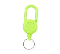 Ruarby Enrouleur de vitesse avec crochet supérieur pour accès, vert | Support rétractable avec boucle de fixation en métal et portée de 60 cm