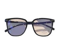Ruarby Lunettes surdimensionnées pour homme et femme - Lunettes tendance sans monture fine pour geeks, a