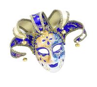 Ruarby Mascarade pour homme et femme - Bouffons vénitiens - Costume d'Halloween - Cosplay - Décorations murales vénitiennes