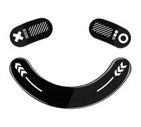 Ruarby Patins à pieds en verre pour améliorer la précision et la vitesse de jeu - Patins lisses résistants à l'usure