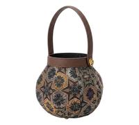Ruarby Petit à main à floral avec section intérieure, idéal pour les occasions de thé et un usage quotidien, paquet de culture traditionnelle