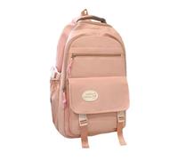 Ruarby Sac à dos en nylon délicat pour adolescents, sac d'école, livre d'étudiant spacieux avec sac à dos pour ordinateur portable pour les loisirs et les voyages, l'école des garçons, a