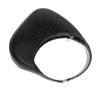 Ruarby Sac à main et sac à main pour femme - Sac à main en cuir synthétique - Demi-aisselle - Pour le shopping - Automne et hiver - Sac à main en cuir synthétique - Poignée supérieure, Noir , One Size