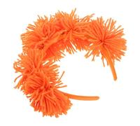 Ruarby Serre-tête à pompons en fourrure pour les jours de l'indépendance, les fêtes, les festivals, les élections, les rassemblements, accessoires de costume d'Halloween