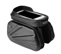 Ruarby Support de téléphone pour vélo, sac de guidon, sacoches de tube supérieur, grande capacité, cadre avant, support de téléphone pour vélos