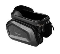 Ruarby Support de téléphone pour vélo, sac de guidon, sacoches de tube supérieur, grande capacité, cadre avant, support de téléphone pour vélos