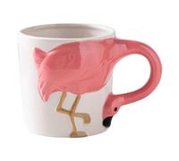 Ruarby Tasse en céramique peinte à la main en forme d'animal élégant fait à la main pour des collections uniques de verres faciles à nettoyer