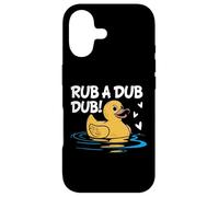 Rub a Dub Dub Canard en Caoutchouc Coque pour iPhone 17