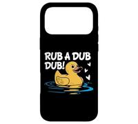 Rub a Dub Dub Canard en Caoutchouc Coque pour iPhone 17 Pro Max