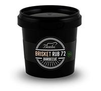 Rub BBQ Brisket Bembo - 500 g - Mélange d’Épices pour Bœuf et Poitrine de Bœuf - Marinade Sèche Barbecue - Made in Italy