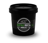 Rub BBQ Buffalo 54 Bembo - 450 g - Mélange d’Épices pour Bœuf et Grandes Pièces - Marinade Sèche Barbecue - Made in Italy