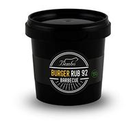 Rub BBQ Burger 92 Bembo - Mélange d’Épices pour Hamburger et Viande Hachée - Marinade Sèche Barbecue - Made in Italy - 450