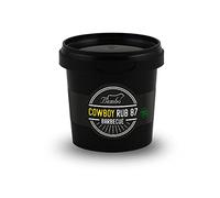 Rub BBQ Cowboy 87 Bembo - Mélange d’Épices pour Steak et Bœuf - Rub au Café et Cacao - Marinade Sèche Barbecue - Made in Italy - 80 g