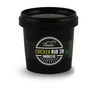 Rub BBQ Poulet Bembo - 500 g - Mélange d’Épices pour Poulet et Dinde - Marinade Sèche Barbecue - Made in Italy