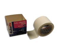 RUBAFIX Toile adhésive MILLE, plastifiée et imperméable, rouleau de 38mmx 3m Blanc
