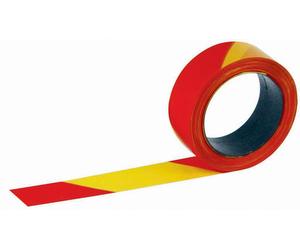 RUBALISE 'RUBAPLAST' ROUGE JAUNE 100MX50MM TALIAPLAST - 540309