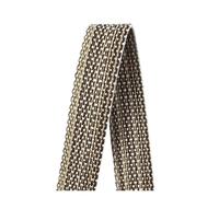 Ruban 1/2/3/4/5M Sangle en polyester Jacquard coton for sac à vêtements, dos, ruban biais, accessoires de couture DIY pour Décoration(Coffee-20mm,2Meters)