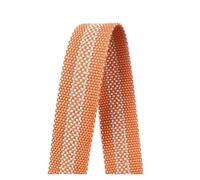 Ruban 1/2/3/4/5M Sangle en polyester Jacquard coton for sac à vêtements, dos, ruban biais, accessoires de couture DIY pour Décoration(Orange-30mm,4Meters)