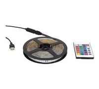 Ruban 150 Leds Multicolore Adhésif 500cm avec Télécommande - LOGAN - ALTOBUY Multicolore