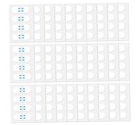 Ruban à cou de 120pcs soulevant un ruban de lifting du visage non toxique invisible et transparent, un réducteur à double menton pour les contours faciaux, les rides.