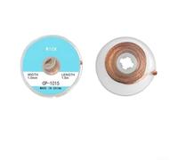 Ruban à dessouder de 1,5 m - Fil de retrait de soudure pour réparation de circuits imprimés, compatible avec fer à souder, options de largeur de 1 à 4 mm, cuivre pur (1 mm)