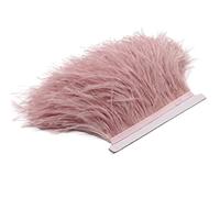 Ruban à franges en plumes d'autruche naturelles