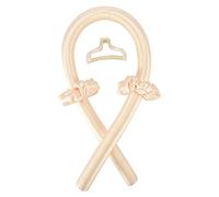 Ruban à friser pour bandeau, rouleaux de bigoudis usagés pratiques, grands bigoudis sans chaleur, ensemble de rouleaux de cheveux en caoutchouc avec bords arrondis, lisse en caoutchouc pour