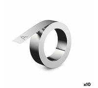 Ruban à gaufrer Dymo - 12 mm x 3.65 m - argenté
