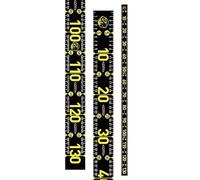 Ruban à mesurer 51 pouces, ruban adhésif essentiel de pêche, outil de mesure Portable pour les pêcheurs, outil de mesure en PVC