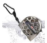 Ruban à mesurer - acier inoxydable sans application nickel, mesure rétraudible | Mètre à ruban creux professionnel, outil industriel anti-corrosion imperméable,