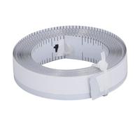 Ruban à mesurer auto-adhésif de 12 pieds, règle d'établi en acier au carbone à lecture inversée, outils de mesure 5 pièces