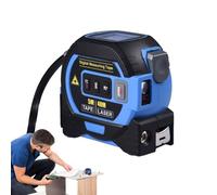 Ruban à mesurer autobloquant, ruban à mesurer portable | Ruban à numérique électronique | Outil de mesure portable avec écran LCD pour l'installation de fondations d'équipement de construction