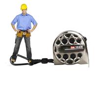 Ruban À Mesurer De Haute Qualité - Mètre Rétractable En Acier Durable | Outil De Mesure Résistant À La , Conception Professionnelle Pour Bricolage, Chantier, Artisan, Atelier, Usage Industrie