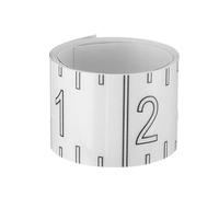 Ruban à mesurer de pêche de 183 cm - Règles adhésives imperméables en forme de poisson pour bateaux de pêche, kayak, établi décalcomanies pour bateaux