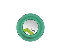 Ruban à mesurer en acier solide 20 m, 30 m, 50 m, rétractable avec étui en ABS et sangles en cuir, mises à niveau pour l ' arpentage de la construction Mètre à ruban en acier pour l ' arpentage de la