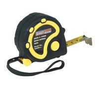 Sealey Ak989 en caoutchouc ruban à mesurer 5 Mtr (4,9 m) x 19 mm métrique/impérial