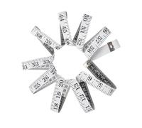 Ruban à mesurer en fibre de verre de qualité supérieure de 150 cm, double échelle résistant à la décoloration pour la couture et le corps, 5 options de couleur, sans torsion, couturière en PVC, outil