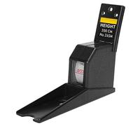 Ruban à Mesurer la Hauteur, 2 mètres Règle d'Outil de Taille d'Enfants Adulte Rétractable pour la Mesure de Taille(Black)