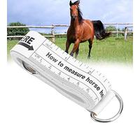 Ruban à mesurer la Hauteur du Cheval, Tableau des Tailles Recto-Verso avec précision, Ruban à mesurer, Ruban corporel pour mesurer Le Buste et Le Poids des Animaux