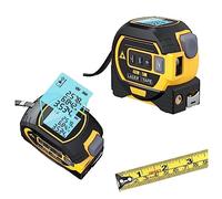 Ruban à mesurer laser infrarouge 3 en 1, nouvel outil de mesure de ruban laser 2023, avec écran LCD, télémètre laser 3 en 1, réticule vertical, instrument de mesure de ruban laser ( Color : B , Size :