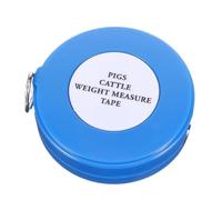 Ruban à Mesurer pour Animaux, 2,5 Mètres, Bleu, Acrylique | Mesure du Poids sans Balance, Retraction D'une Main, Échelle Claire et Précise, Usage Ferme Style Aléatoire