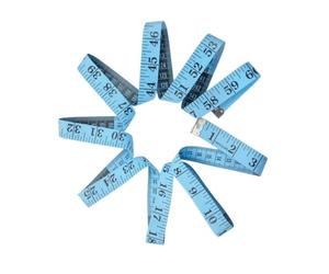 Ruban à mesurer robuste de 152,4 cm à double échelle pour modifications de couture, indicateurs corporels avec indicateurs résistants à la décoloration, échelle de mesure précise du corps