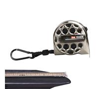 Ruban à mesurer - Ruban à mesuer rétractable 7,5 m * 25 mm, outil de mesure de ruans en acier anti-chute, ruan à mesrer creux en acier inoxydable | Mesure métrique étanche avec Clip de ceinture en