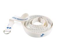 Ruban à mesurer solide pour animaux - Échelle de précision à deux points_cinq mètres avec guide de référence du poids du cheval - Ruban en fibre de verre imperméable pour les spécialistes des soins