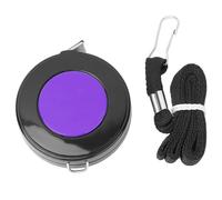 Ruban à mesurer souple, ruban à mesurer double face en plastique rétractable avec bouton-poussoir pour la couture et le sur mesure 150cm / 60Inch[Violet]Mètres à ruban