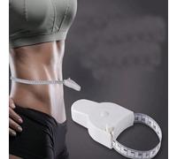 Ruban à mesurer souple, ruban à mesurer spécial pour la taille, la circonférence, la latitude, le bras, la jambe et les mesures de la poitrine. Taille UniqueABS