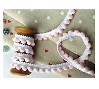 Ruban à pompons au mètre 10 mm x 1 m 26 couleurs (par mètre)